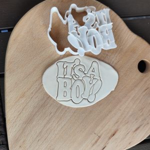 It's a boy modla sa utiskivacem