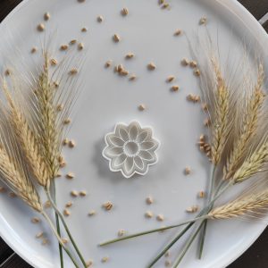 Cvet sa kružićima modla sa utiskivačem