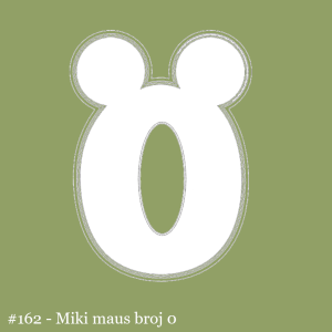 broj 0 miki maus