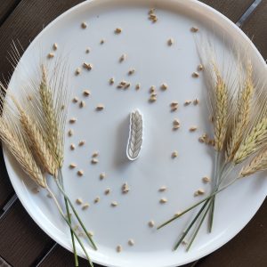 Klas žita modla za kolače sa utiskivačem