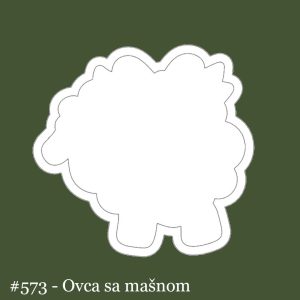 Ovca sa masnom modla sa utiskivacem