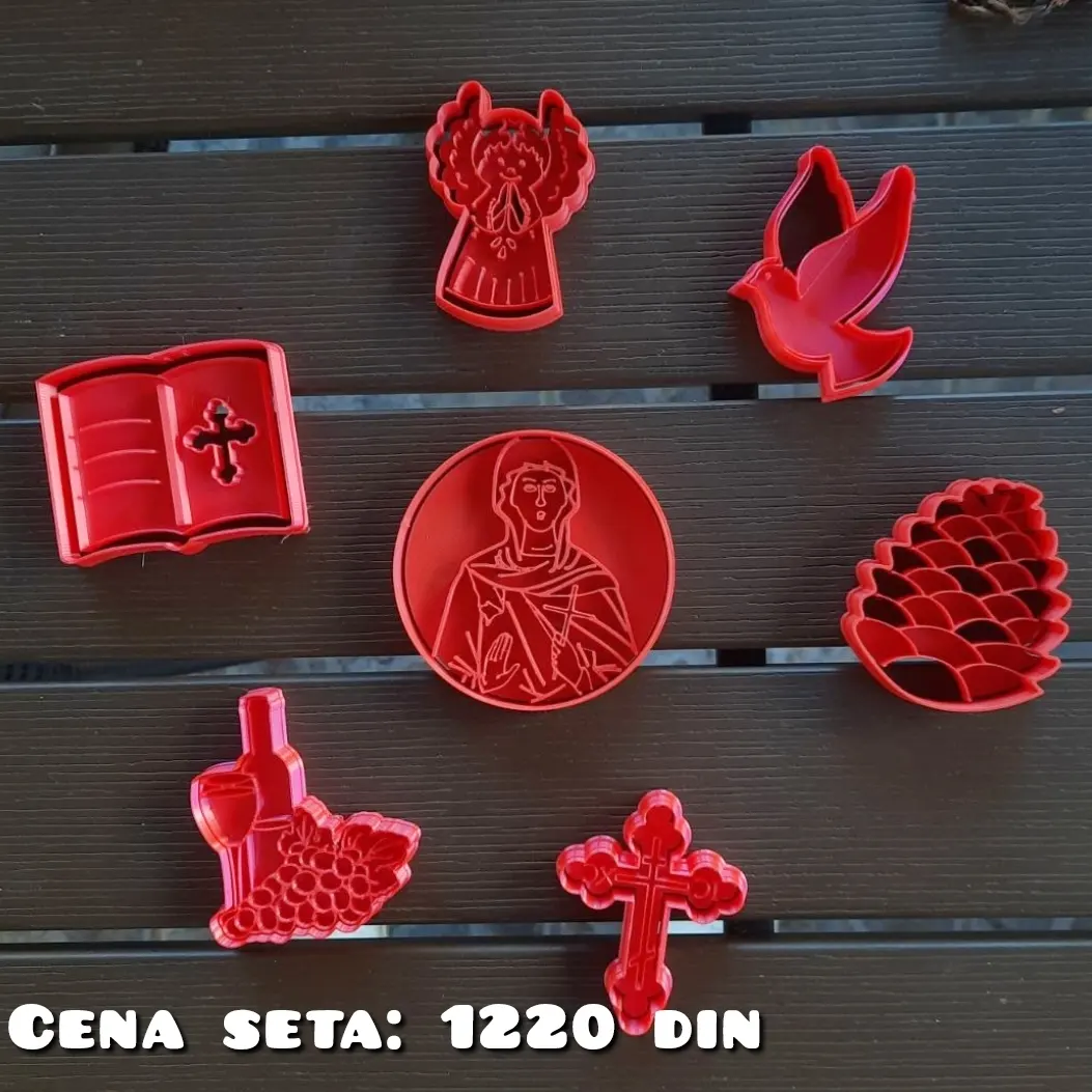 Sveta Petka set modli za kolače